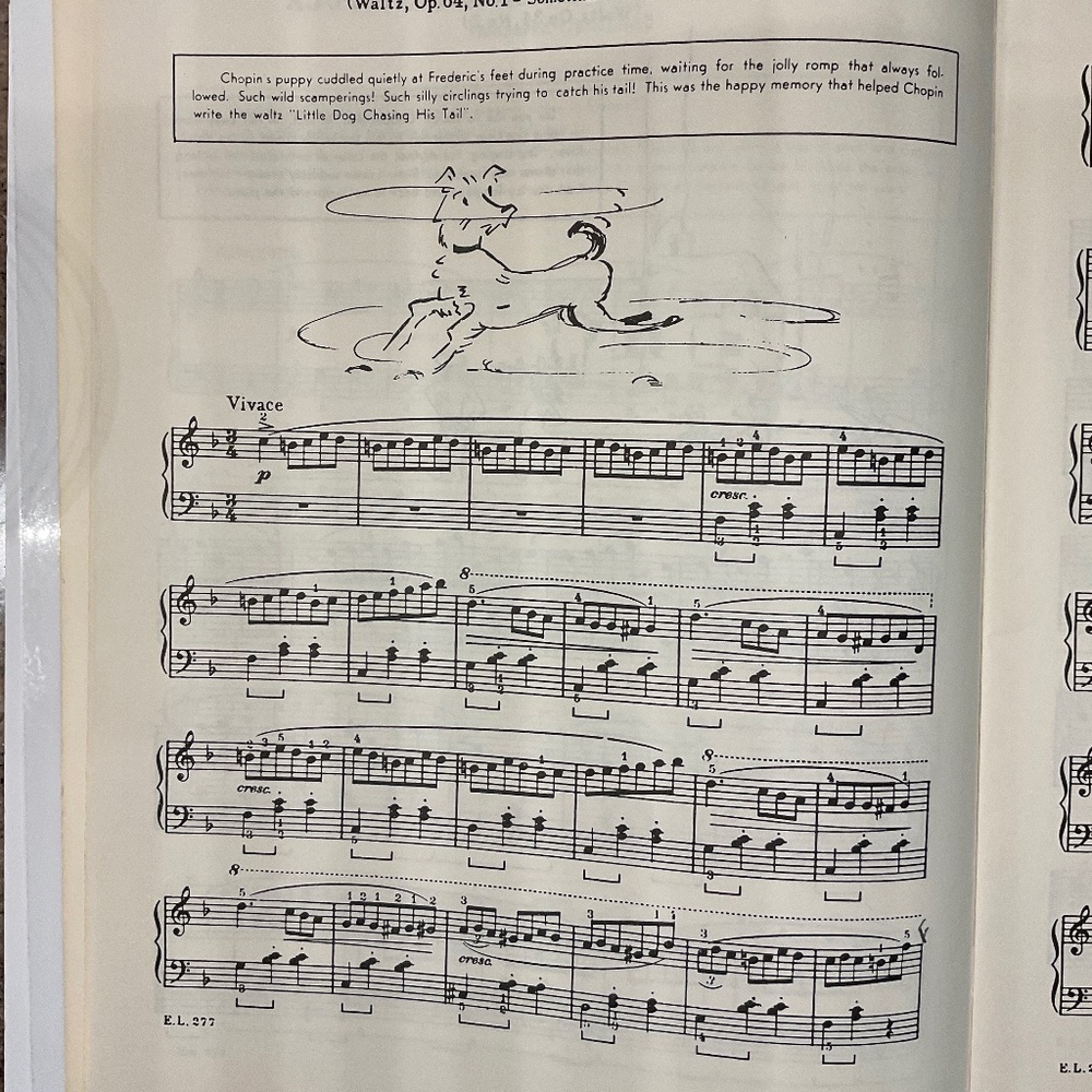 “Vintage 1947 Chopin Schaum Piano Book One – Belwin Mills Sheet Music” - Picture 2 of 6